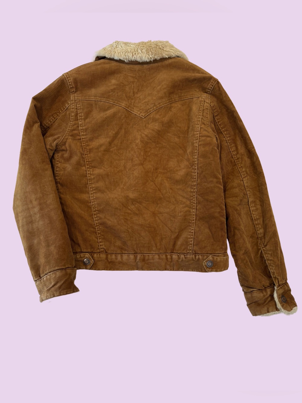 Vintage Y2K Earl Jean Sherpa Corduroy Jacket Alt. ASO Gilmore Girls Friends OTH - Picture 2 of 10